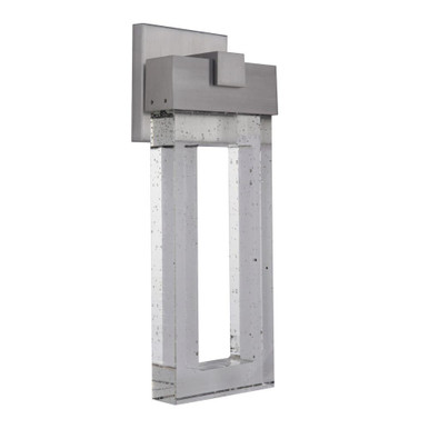 Cantrell 12W 1 LED Large Outdoor Wall Lantern by Craftmade - ZA1124-SA-LED