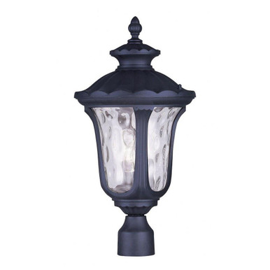 Oxford  3 Light Outdoor Post Top Lantern by Livex  - 7859-03