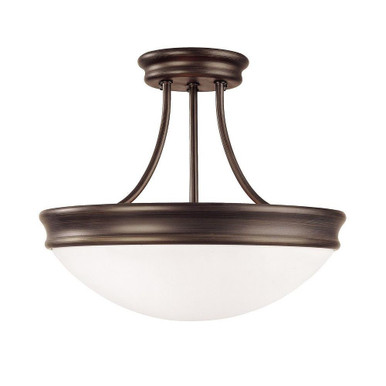 3 Light 14 Inch Wide Flush Mount by Capital - 2037