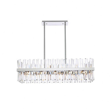 Serephina 24 Light Mini Chandelier by Elegant - 6200G42