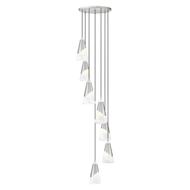 Aimie 7 Light Chandelier 13.25 Inch Tall and 18 Inch Wide by Z Lite - 828P6-7R