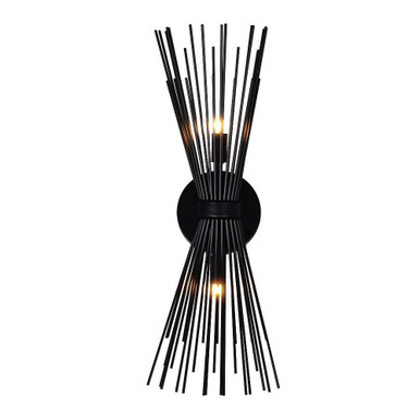 Savannah 2 Light Wall Sconce by CWI - 1034W8-2