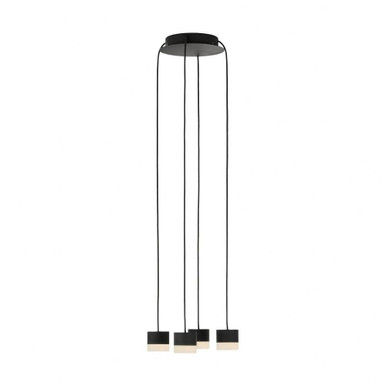 Gable 4 Light Mini Chandelier by Visual Comfort Modern - SLCH52030