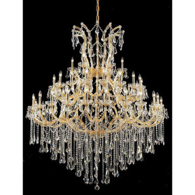 Maria Theresa 49 Light Oversized Chandelier by Elegant 2801G60 - 2801G60