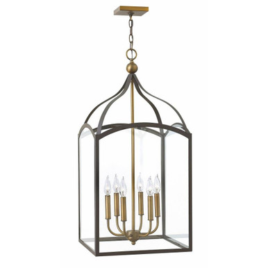 Clarendon 6 Light Small Foyer Chandelier by Hinkley - 3414