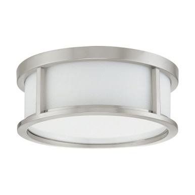 Odeon 2 Light 13.125 Inch Wide Flush Mount by Nuvo - 60/2859
