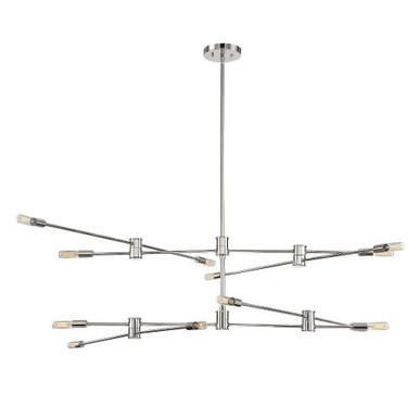 Lyrique 12 Light Oversized Chandelier by Savoy House - 1-7001-12