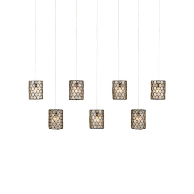 Regatta 7 Light Oversized Pendant by Currey Company - 9000-1074
