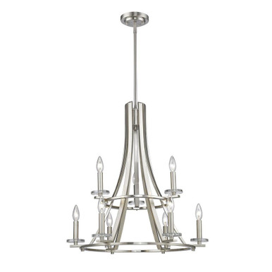 Verona 9 Light Chandelier 25 Inches Wide by 27 Inches High by Z-Lite - 2010-9B