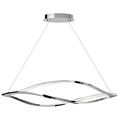Meridian 1 LED Light Small Chandelier by Elan - 833-53C