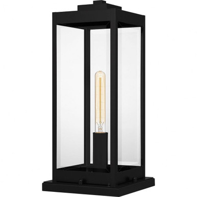Westover 1 Light Outdoor Pier Mount 19 x 8.5 Inches by Quoizel  - WVR9107