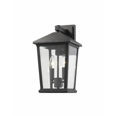 Beacon 2 Light Outdoor Wall Lantern 15 Inch Tall by Z Lite - 568M