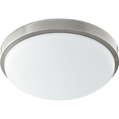 15W 1 LED 11.5 Inch Wide Round Flush Mount by Quorum - 902-11
