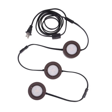 4W LED Under Cabinet Puck Light (Pack of 3) 1 x 2.75 In by Craftmade - CPK1103