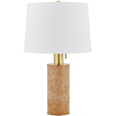 Clarissa 1 Light Table Lamp 27.25 Inches Tall and 17 Inches Wide by Mitzi - HL853201-AGB