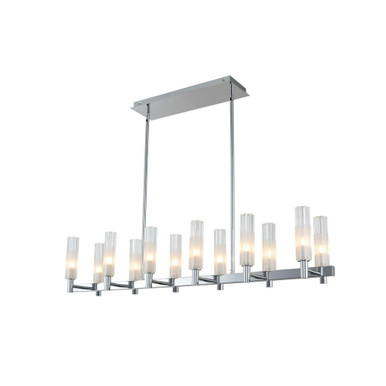 Lorne 36W 12 LED Island Small Pendant by Kalco - 509660CH