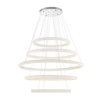Sassi 1 Light Oversized 5 Tier Chandelier by Eurofase - 43928-019