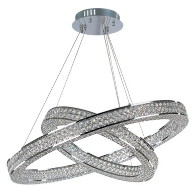Eternity 1 Light Large Pendant by Maxim - 39777BCPC