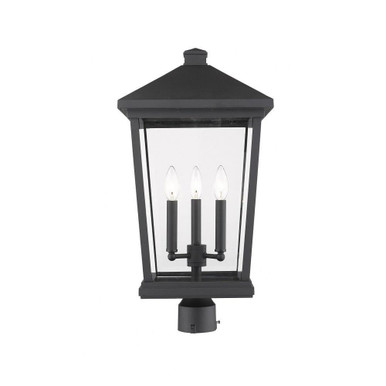 Beacon 2 Light Small Outdoor Post Mount by Z-Lite - 568PH