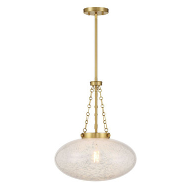 Willow 1 Light Pendant 20.25 Inch Tall and 16.5 Inch Wide by Savoy House - 7-1740-1