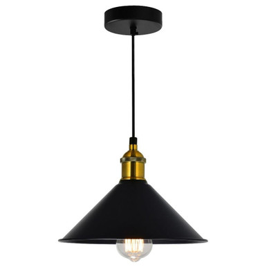 Brave 1 Light Small Pendant 8 Inch Tall by CWI - 9605P8-1-101-B