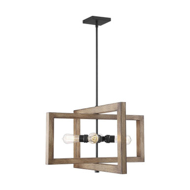 Beacon 4 Light Large Pendant 34 Inch Tall by Nuvo - 60/6825