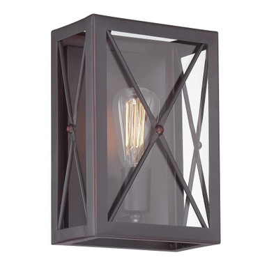 High Line 1 Light Wall Sconce by Designers Fountain - 87301-sb