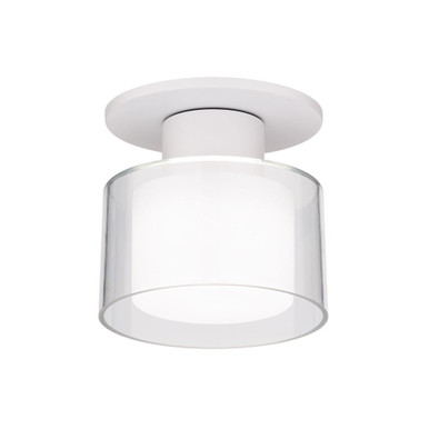 Twist N Lite 10W 1 LED Torch Semi Flush Mount 5 Inch Wide by WAC Limited - FM-250905