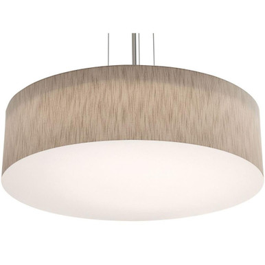 Anton 1 Light Large Drum Pendant 30 Inch Wide by AFX - ANP3044