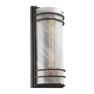 Keswick 2 Light Outdoor Wall Mount 16.25 Inch and 7 Inch Wide by Artcraft - AC8730BK
