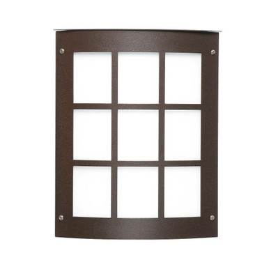 Moto 11 1 Light Outdoor Wall Lantern 12.25 Inch Tall by Besa - MOTO11GR-WA