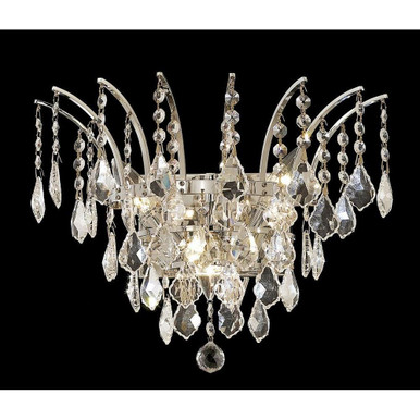 Victoria 3 Light Wall Sconce 16 Inch Wide by Elegant - 8033W16