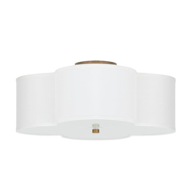Quinn 4 Light 18 Inch Wide Flush Mount by Capital - 4453BG-561