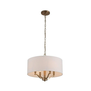 Curva 4 Light Small Chandelier by Kalco - 518945BCG