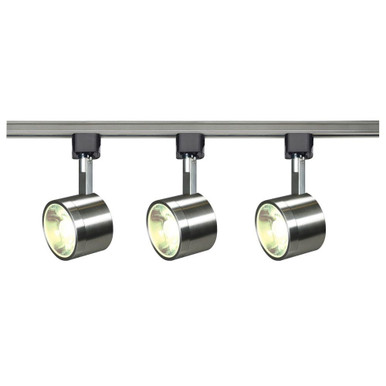 36W 3 LED Round Track Light 3 In Wide by 2.88 In High by Nuvo - TK40