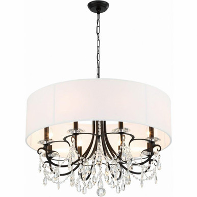 Othello 8 Light Large Chandelier by Crystorama 6628 - 6628