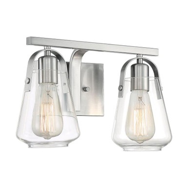 Skybridge 2 Light Vanity Light by Nuvo - 60-71-2BV