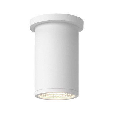 Nordic 15W LED Outdoor Flush Mount 6 Inch Tall and 4.38 Inch Wide by Kuzco - EC264106