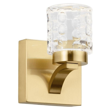 Rene 8W 1 LED Light Wall Sconce by Elan - 84039cg