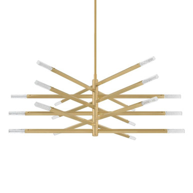 Strasbourg 59W 18 LED Chandelier 20.25 Inch Tall X 56 Inch Wide by Corbett - 501-56-VB