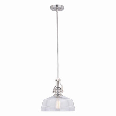 Beloit 1 Light Oversized Pendant by Vaxcel - P0273