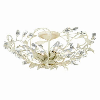Jardin 4 Light 8.5 Inch Wide Semi Flush Mount by Vaxcel - C0023