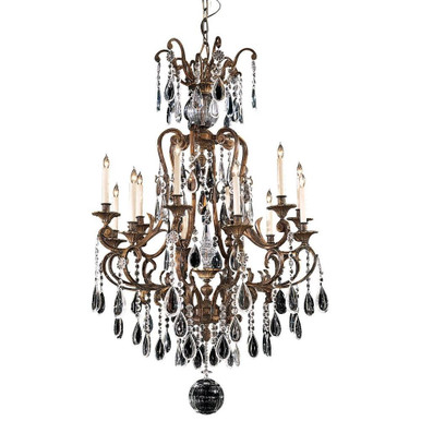 12 Light Oversized Chandelier by Minka Metropolitan - N950115