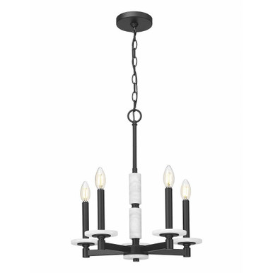 Kaden 5 Light Chandelier 20.5 Inch Tall and 18 Inch Wide by Z Lite - 3045-5