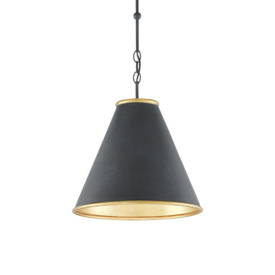 Pierrepont 1 Light Large Pendant 18 Inch Tall by Currey Company - 900PP