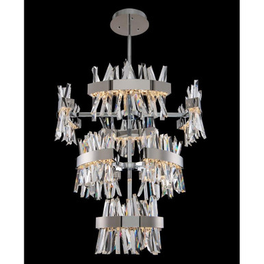 Glacier LED Light Oversized Foyer by Allegri - 030259