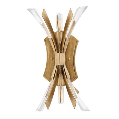 2 Light Wall Sconce 17.25 Inch Tall by Fredrick Ramond - FR40902