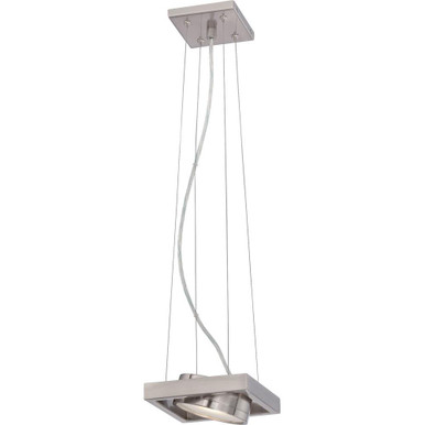 Hawk 15W 1 LED Light Small Pendant by Nuvo - 62-99
