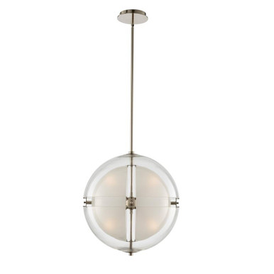 Sussex 16W 4 LED Large Pendant by Kalco - 509752PN
