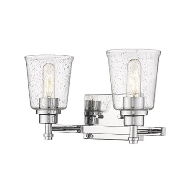 Bohin 2 Light Bath Vanity 8.5 x 16 Inches by Z Lite - 464-2V-CH